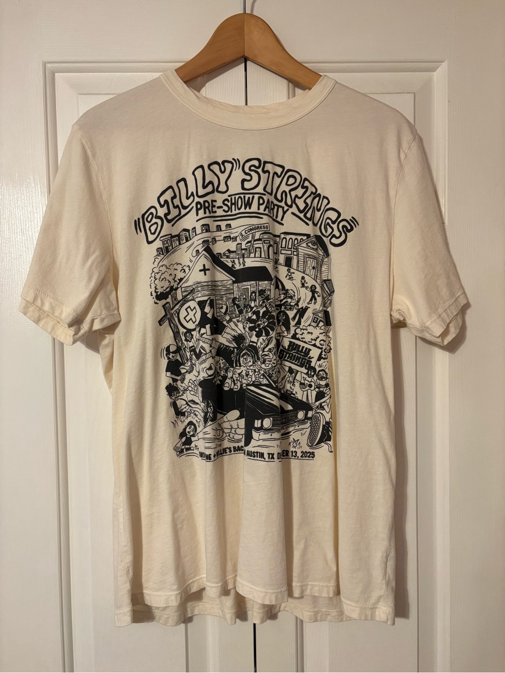 Imogene + Willie Billy Strings official Pre-Show Party T-Shirt - XL